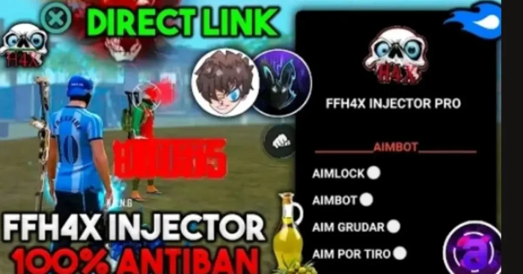 FFH4X Injector APK Download 1.0 Version  For Android